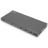 DIGITUS DS-55509 Switch a matrice HDMI 4x2-4 ingressi 2 uscite - UHD 4K/60 Hz - HDCP 2.2/1.4 e HDMI 2.0 - HDR10+, HLG, ARC, Dolby Vision, EDID-Umschalter - Audio (Toslink S/PDIF, Stereo 3,5mm)
