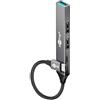 Goobay Hub USB 3.2 a 4 porte Slim/Multimaschio, Distributore C a 3 X A e 1 X C Multiport Adapter 3.0 Hub / 5 Gbit Splitter