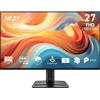 msi PRO MP275A E14L Monitor PC 24 FHD 1920x1080 IPS, 144 Hz, 1 ms, AMD FreeSync, Eye Care, HDMI 2.0, inclinabile, compatibile VESA, colore nero