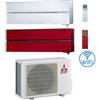 Mitsubishi Climatizzatore Condizionatore Mitsubishi Kirigamine Style Wifi R32 Dual Split Inverter 9000 + 9000 BTU con U.E. MXZ-2F33VF Classe A++/A+