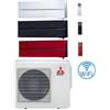 Mitsubishi Climatizzatore Condizionatore Mitsubishi Kirigamine Style Wifi R32 Bianco Nero Rosso Trial Split Inverter 9000 + 12000 + 12000 BTU con U.E. MXZ-4F72VF NOVITÁ Classe A++/A+