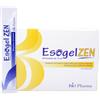 BI3 Pharma ESOGEL Zen - Reflusso laringo faringeo reflusso gastroesofageo - Integratore Alimentare a Base di Zenzero Acido ialuronico e Aloe Vera per Bruciore di Stomaco e reflusso - 20 bustine