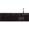 Logitech G413 - Tastiera - retroilluminata - USB - Tedesco QWERTZ - Interruttore a chiave: Romer-G