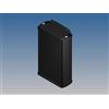 Teko Alloggiamento in alluminio - NERO - 145 x 85,8 x 36,9 mm - con flangia