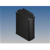 Toolland Alloggiamento in alluminio - colore nero - 145 x 105,9 x 45,8 mm - con flangia