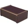 Hammond Longboards Custodia profilata HAMMOND, 1455K1202BK, alluminio estruso, alluminio nero, IP54, 120x78x43 mm