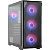 Aerocool Case per PC - AEROCOOL - Geoflow G v2 (nero) - Tower medio - Formato ATX - Senza alimentatore