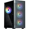 ZALMAN Case Middle Tower Zalman i4 TG, RGB, Nero