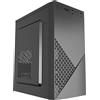 GEMBIRD custodia per computer mATX Fornax K170 2x USB 2.0 + 1x USB 3.0 + 1x USB type-C nero