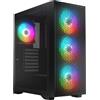 Logic DART PRO ARGB MIDI USB-C PC Case Black