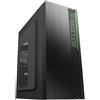 EUROCASE MidT ML N6-550B / senza alimentatore / 2x USB 3.0 / USB-C / nero