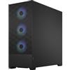 Fractal Design Case per PC, Fractal Design Pop XL Air RGB Black TG, Extended ATX, filtro antipolvere, radiatore fino a 280 mm, nero
