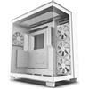 NZXT Case mid-tower - NZXT - H9 Elite - Vetro temperato - Supporto RGB - Bianco