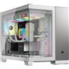 Corsair Case per PC, Corsair 2500X, mATX, nero/ossidiana alluminio