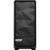 Fractal Design DESIGN FATTUALE - Alloggiamento compatto PC Meshify 2 Pannello in vetro oscurato nero Tinta chiara