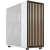 Fractal Design Case per PC, Fractal Design North Chalk White, ATX, design elegante, legno e lega, FD-C-NOR1C-03
