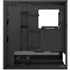 NZXT Case Mid Tower ATX NZXT H5 Flow RGB, ventole RGB incluse, nero, compatto