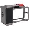Gistuch Cage Fit per DJI Action 5 4 3 Pro Fotocamera Lega di alluminio Custodia antiscivolo Custodia con montaggio su telaio con maniglia