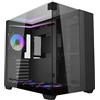 darkflash Case PC Darkflash TH285 Nero, Mid Tower ATX, 4x120mm A-RGB, Pannello frontale in vetro temperato