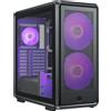 Cooler Master Case PC Mid Tower COOLER MASTER MasterFrame 600 Mesh ARGB, Open-Frame, E-ATX, Radiatore fino a 420 mm, Lunghezza GPU 485 mm, USB 3.2 Type-C