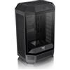 Thermaltake Case PC, THERMALTAKE The TOWER 300 Nero, Mini tower, Micro-ATX, Senza alimentatore, Supporto radiatore 420 mm
