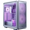 Cooler Master Case PC Mid Tower Cooler Master MasterFrame 500 Mesh Silver ARGB, Open-Air, E-ATX, Radiatore 360 mm, USB-C