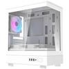 darkflash Case per computer Darkflash Db330M + 3 ventole (bianco)