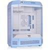 Thermaltake Case per PC Mid-Tower Thermaltake The Tower 600, compatibile con schede madri ATX, Micro ATX e Mini-ITX, dotato di 2 ventole da 140 mm, colore blu cielo