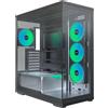 Montech TG3 Black, case a torre, (vetro temperato x 2)