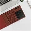 Selius Tastiera Bluetooth pieghevole - Con touchpad e tastierino numerico - Wireless - Compatta, ideale per dispositivi mobili
