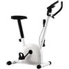 Selius Cyclette da casa - Bicicletta fitness - Cyclette da interno con resistenza fluida e design compatto e salvaspazio