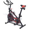 Selius Bicicletta da - Cyclette da casa - Bicicletta fitness - Bicicletta cardio - Sella regolabile - Volano da 15 kg