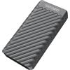 Selius Disco SSD esterno da 4TB - Disco rigido portatile con USB 3.2 e velocità di trasferimento di 2000 MB/s, con doppia connessione USB-C / USB-A