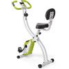 Selius Cyclette da casa - Bicicletta fitness - Bicicletta sportiva - Attrezzo per il fitness - Compatta - 8 livelli di resistenza - Pieghevole