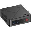 Selius Mini PC - Processore Ryzen 5 - 8 GB di RAM - SSD da 256 GB - Scheda grafica Vega 8 - Computer desktop compatto