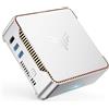 Selius Mini PC - Processore Ryzen R2544 - 8 GB di RAM DDR4 - 256 GB SSD - Ideale per multimedia e lavoro d'ufficio - Sistema operativo Windows 11