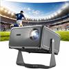 Selius Proiettore Beamer con 1500 lumen ANSI e risoluzione Full HD - Proiettore LED per home cinema e gaming