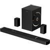 Selius Soundbar 5.1.2 Dolby Atmos - 460 Watt - Larghezza: 80 cm - Subwoofer wireless - Sistema home theater