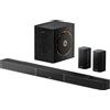Selius Soundbar wireless - 530 W di potenza - 5.1.2 canali - Dolby Atmos - Ideale per home cinema
