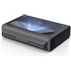 Selius Proiettore laser Beamer Ultra Short Throw 4K - 2400 lumen - Risoluzione 3840 x 2160 - Ideale per home cinema