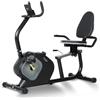 Selius Cyclette da casa con schienale - 16 livelli di resistenza - Peso massimo supportato: 100 kg - Ergonomica e silenziosa - Ideale per l'allenamento indoor