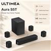Selius Soundbar da 420W - Sistema 7.1 con Dolby Atmos - Subwoofer da 5,25 pollici - Colore nero - Ideale per home cinema