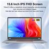 Selius Laptop da 15,6 pollici - Processore AMD Ryzen 3 con 16 GB di RAM e 512 GB di SSD - Schermo touchscreen a 360 gradi
