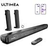 Selius Soundbar da 100W - 2.2 canali - Bluetooth 5.3 - Design modulare - Sistema audio per home cinema