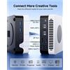 Selius Mini PC - Computer desktop - Intel i3 - 8 GB di RAM - 256 GB di SSD - WiFi 6 - Windows 11