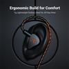 Selius Cuffie in-ear aperte - cablate - con tecnologia dinamica - ideali per gaming, musica e monitoraggio