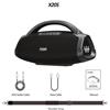 Selius Altoparlante Bluetooth portatile - 140W di potenza - Resistente all'acqua (IPX7) - Audio stereo - Nero