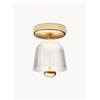 Nuura Faretto da soffitto a LED luce regolabile Asteea - Oro, Trasparente