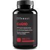 Zenement CoQ10 200 mg - 100% Pura con Olio EVO, Massimo Assorbimento - 120 Softgel | da Fermentazione Naturale, Alta Biodisponibilità, Senza Glutine, Lattosio, Soia, 1 al Giorno, 4 Mesi