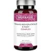 NUTRALIE Trans Resveratrolo NAD+ 686mg Complex - Quercetina Piperina | Semi d'Uva (OPC) L-Leucina - Integratore Resveratrolo - 60 Capsule Trans Resveratrolo Complex Nutralie